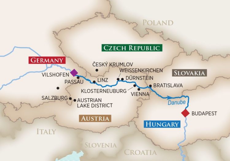 Crociera sul Danubio